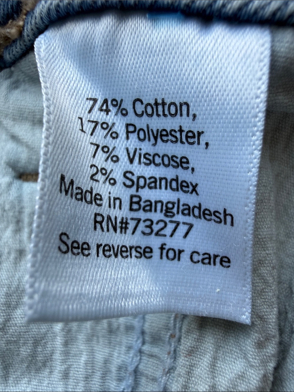Nine West Light Blue Straight-Leg Stretch Jeans - Picture 6 of 6